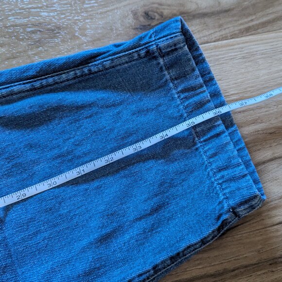 Gap Upcycled Easy Jeans, Embroidered Floral, L - Picture 8 of 8